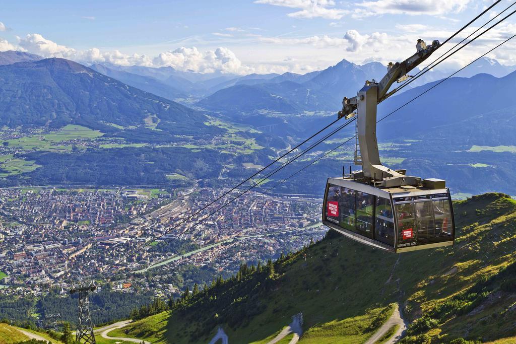 Riedz Apartments Innsbruck- Zentrales Apartmenthaus Mit Gruener Oase Esterno foto