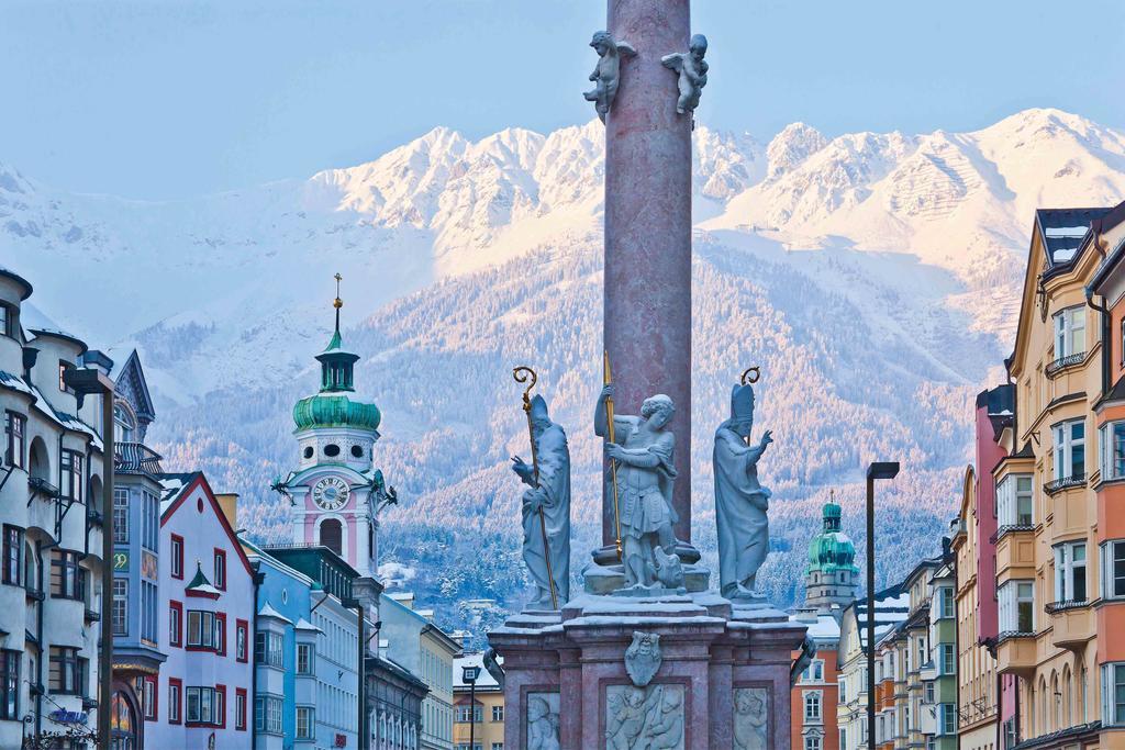 Riedz Apartments Innsbruck- Zentrales Apartmenthaus Mit Gruener Oase Esterno foto