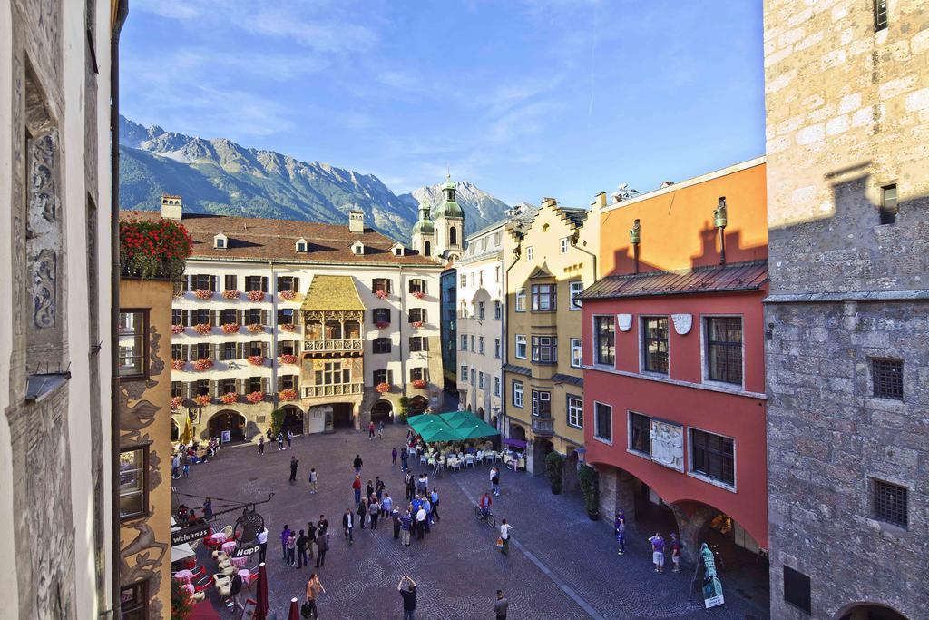 Riedz Apartments Innsbruck- Zentrales Apartmenthaus Mit Gruener Oase Esterno foto