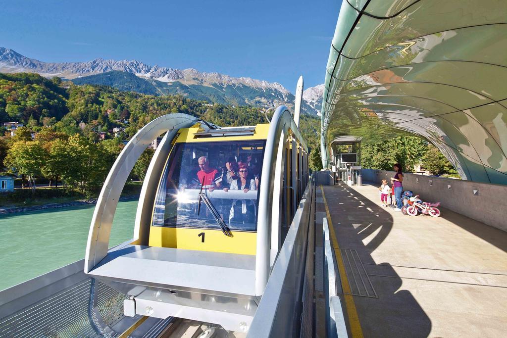 Riedz Apartments Innsbruck- Zentrales Apartmenthaus Mit Gruener Oase Esterno foto